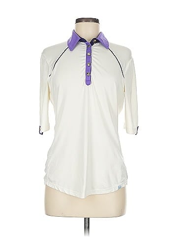 GG Blue 3/4 Sleeve Blouse (view 1)