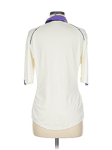 GG Blue 3/4 Sleeve Blouse (view 2)