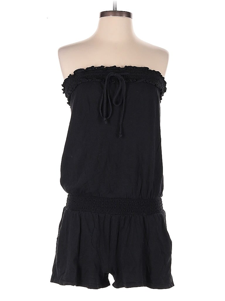 Pre-owned Express Romper In Black