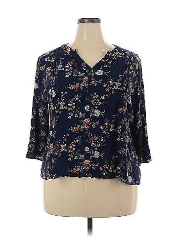 Fun2Fun 3/4 Sleeve Blouse (view 1)