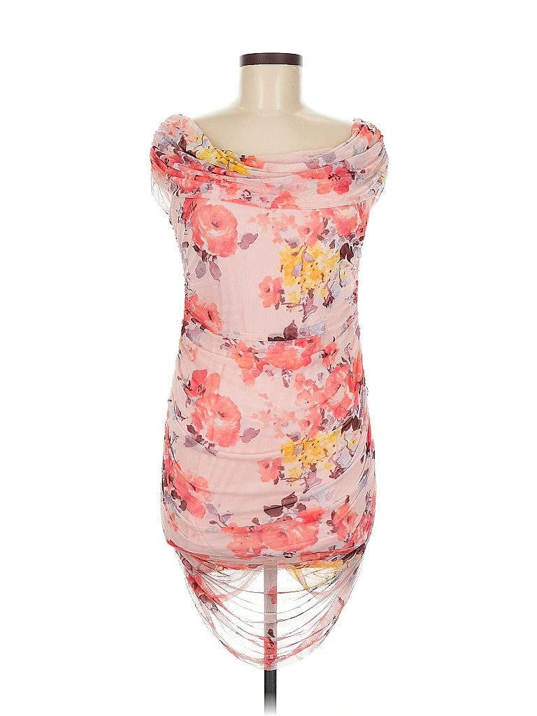 Pre-owned Bebe Cocktail Dress In Pink
