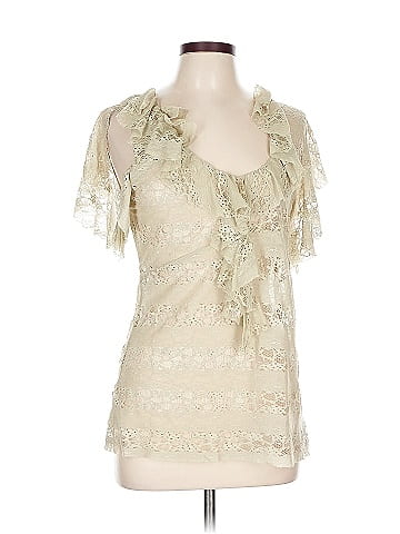 Sundance Ivory Lace Top with Delicate Design (view 1)