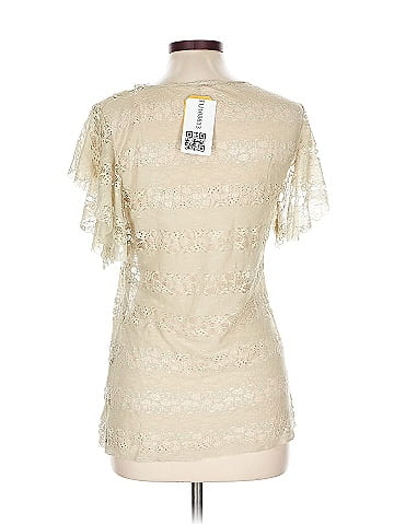 Sundance Ivory Lace Top with Delicate Design (view 2)