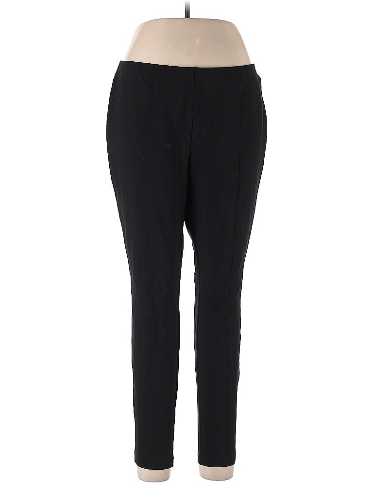 Pre-owned Jjill Dress Pants In Black