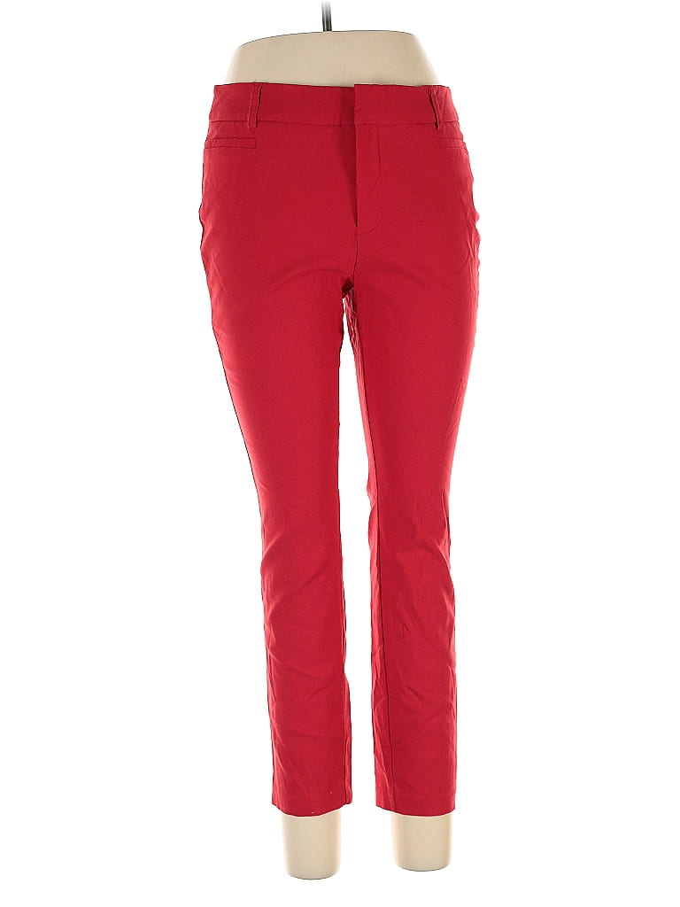 Click to view more detailed imagery on our partner's website Pre-owned Roz & Ali Casual Pants In Red