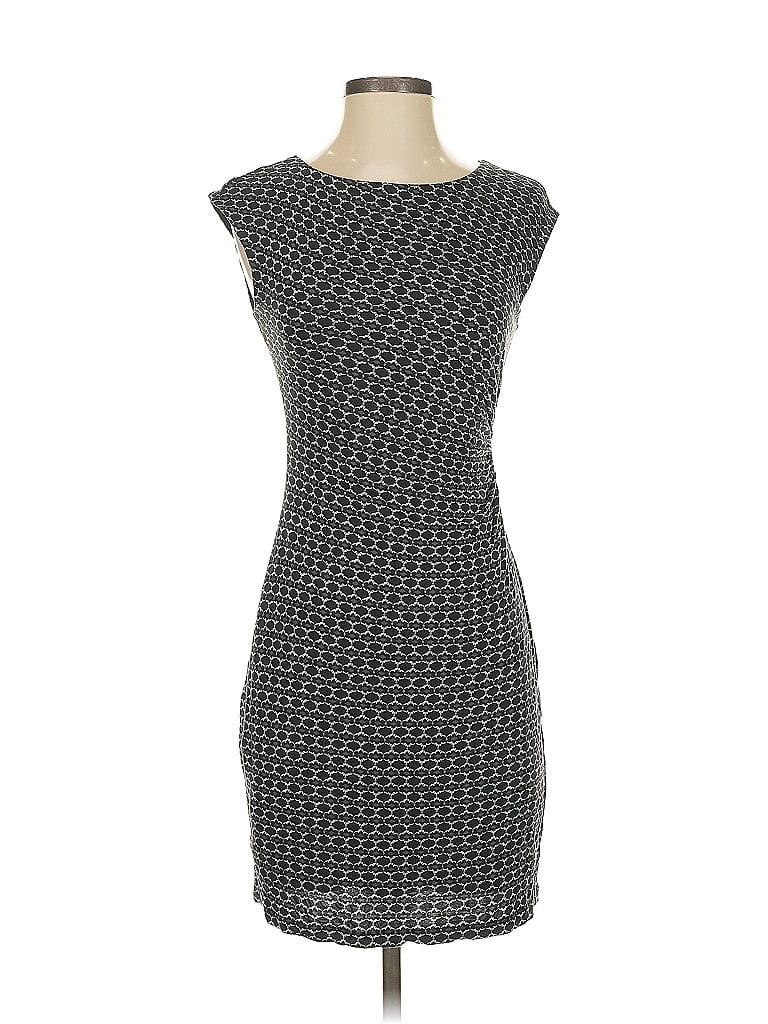 Pre-owned Ann Taylor Loft Casual Dress In Gray