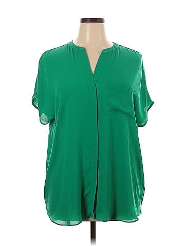 Violet & Claire Short Sleeve Blouse (view 1)
