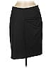 PAUW Solid Black Wool Skirt Size 8 (2) - photo 1