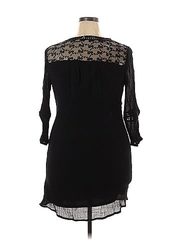 Indigo Rose 3/4 Sleeve Blouse (view 2)