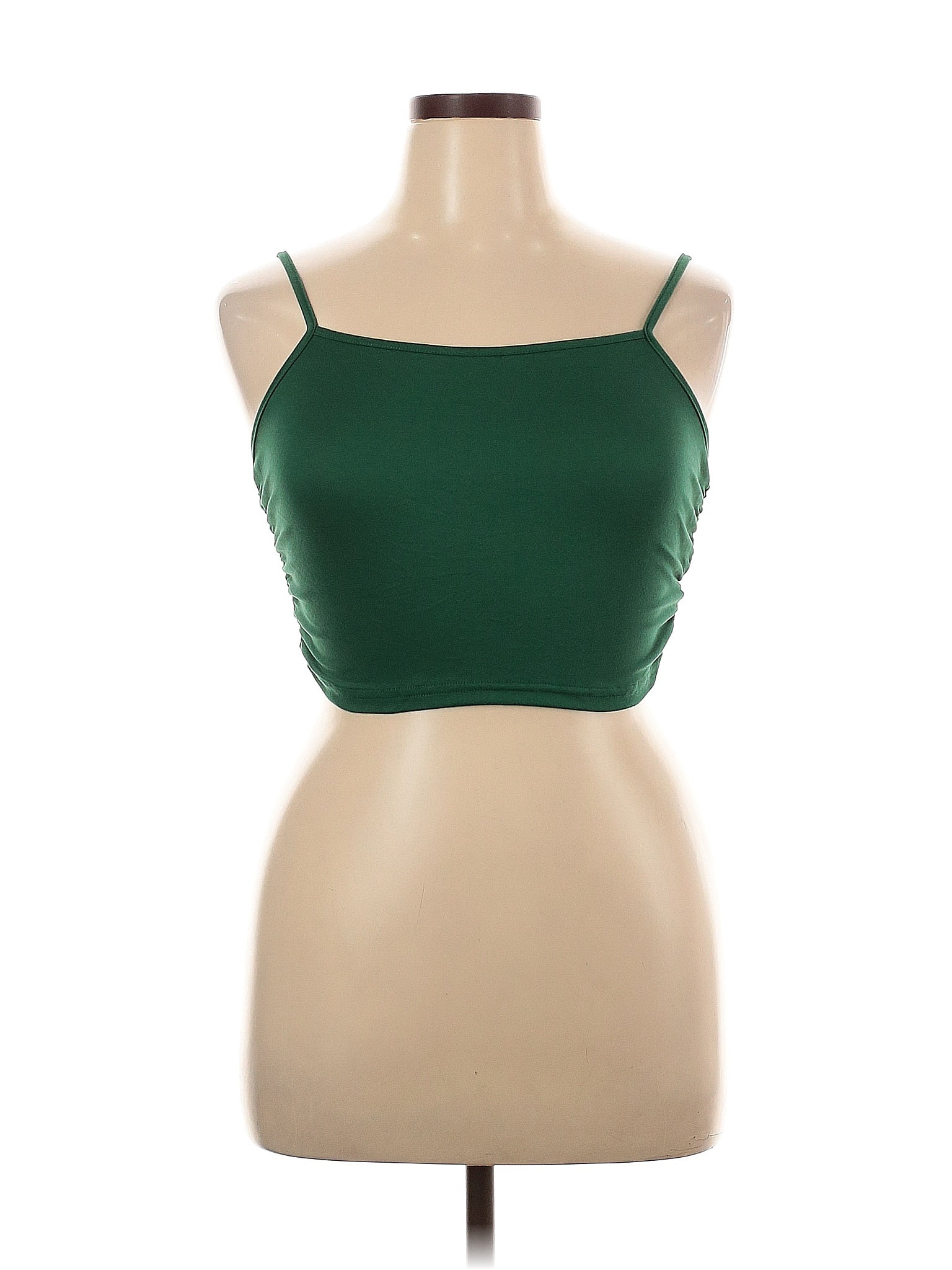 Shein Green Sleeveless Top Size XL