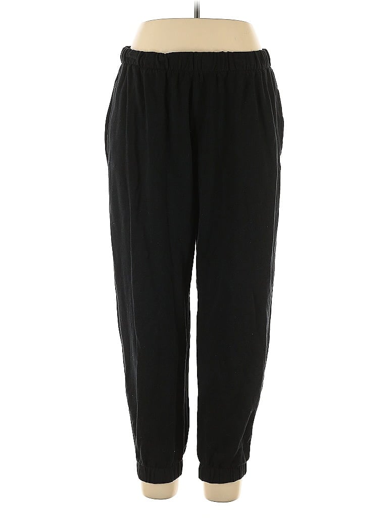 Pre-owned Hollister Track Pants In Black