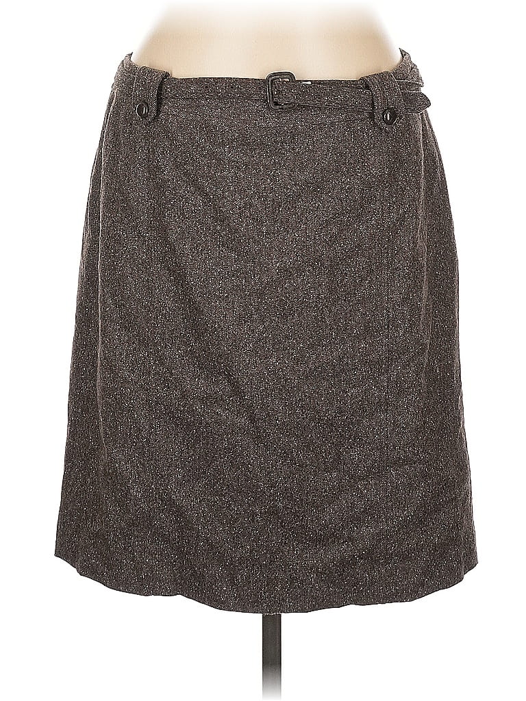 Click to view more detailed imagery on our partner's website Pre-owned Ann Taylor Wool Skirt In Gray