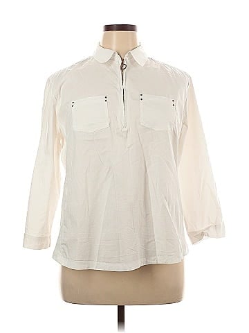 Cathy 3/4 Sleeve Blouse (view 1)