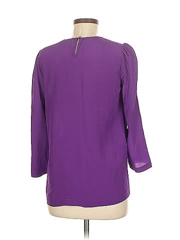 Tegan 3/4 Sleeve Silk Top (view 2)