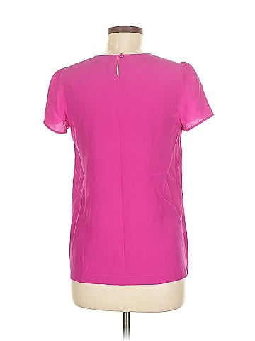 Tegan Short Sleeve Silk Top (view 2)