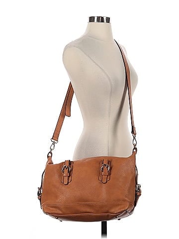 Urban Expressions Leather Shoulder Bag (view 2)