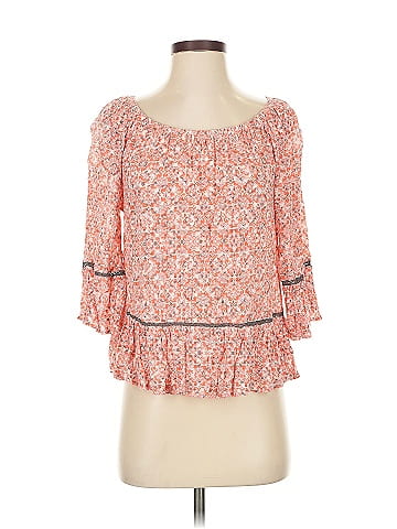 Democracy 3/4 Sleeve Blouse (view 1)
