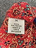 Kenar 100% Polyester Floral Red 3/4 Sleeve Blouse Size M - photo 7