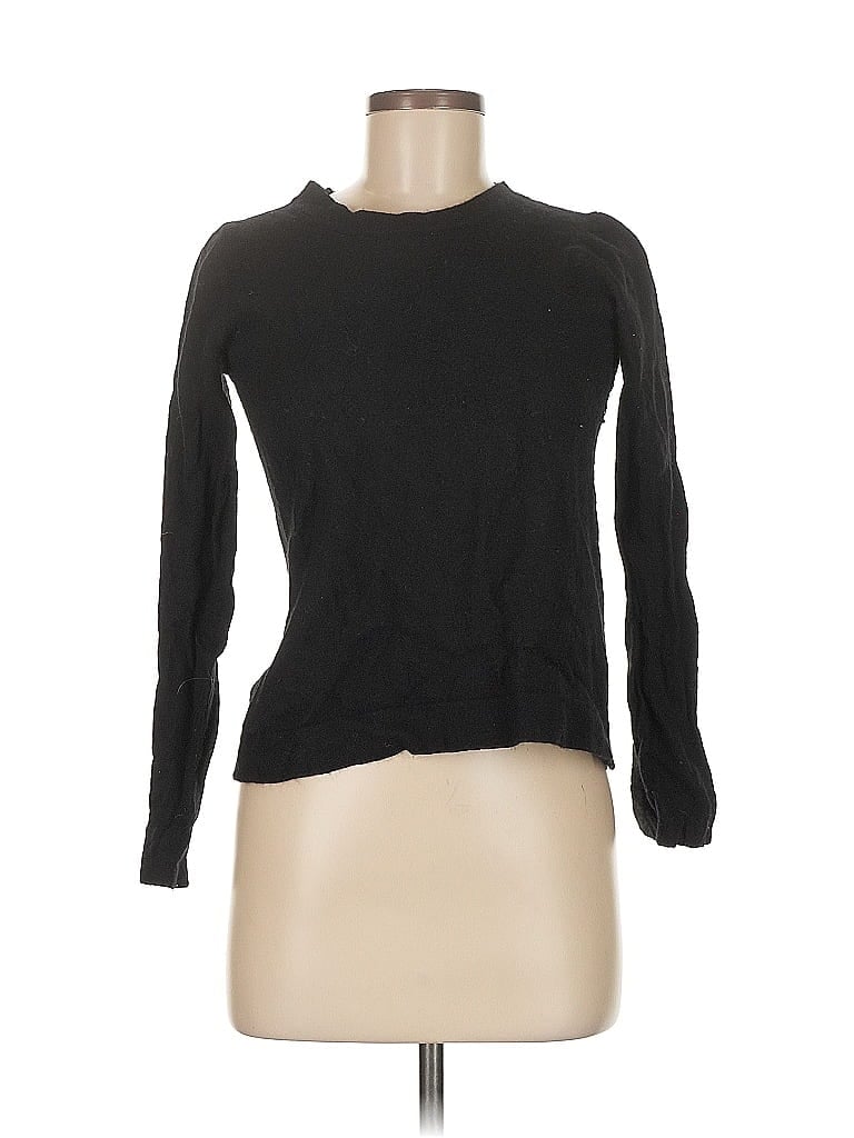 Pre-owned J.crew Factory Store Pullover Sweater In Black