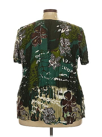 Roaman's Short Sleeve Blouse (view 2)