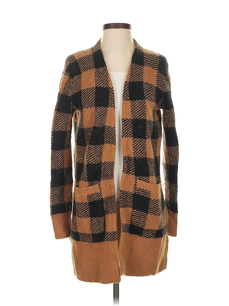 Pre-owned Madewell Cardigan Sweater In Brown