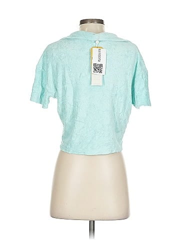 Shore Pastel Blue Short Sleeve Polo (view 2)