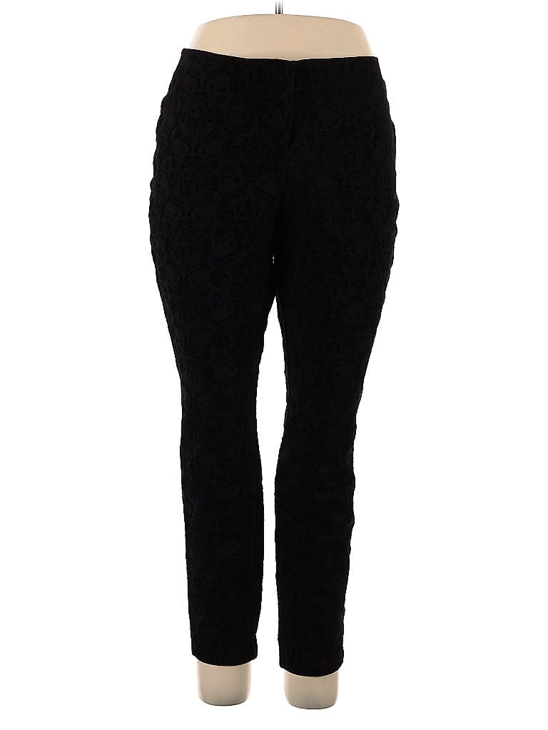 Pre-owned Alfani Casual Pants In Black