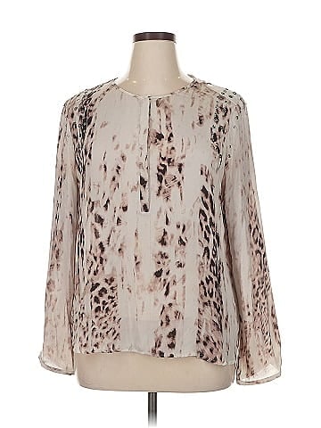 Jennifer Lopez Long Sleeve Blouse (view 1)