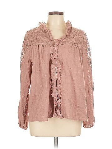 Forever That Girl for Anthropologie Long Sleeve Blouse (view 1)