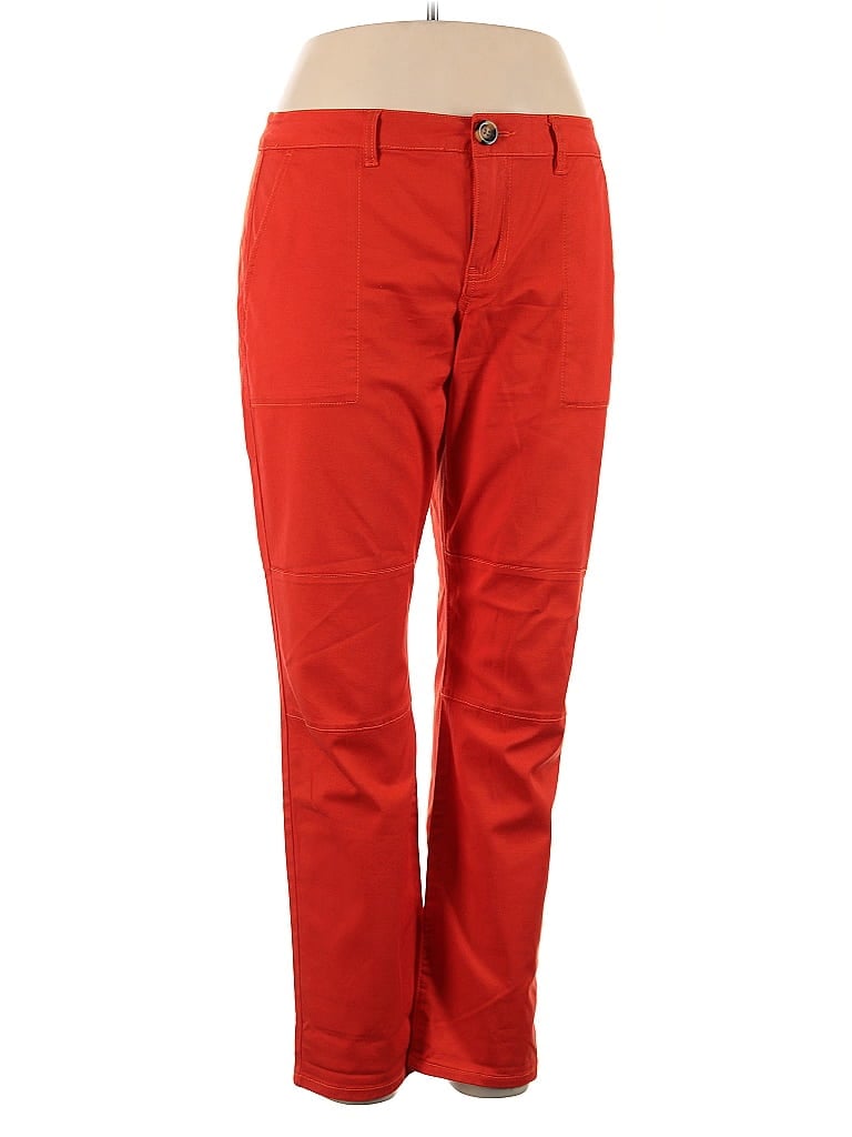 Pre-owned Cabi Casual Pants In Red
