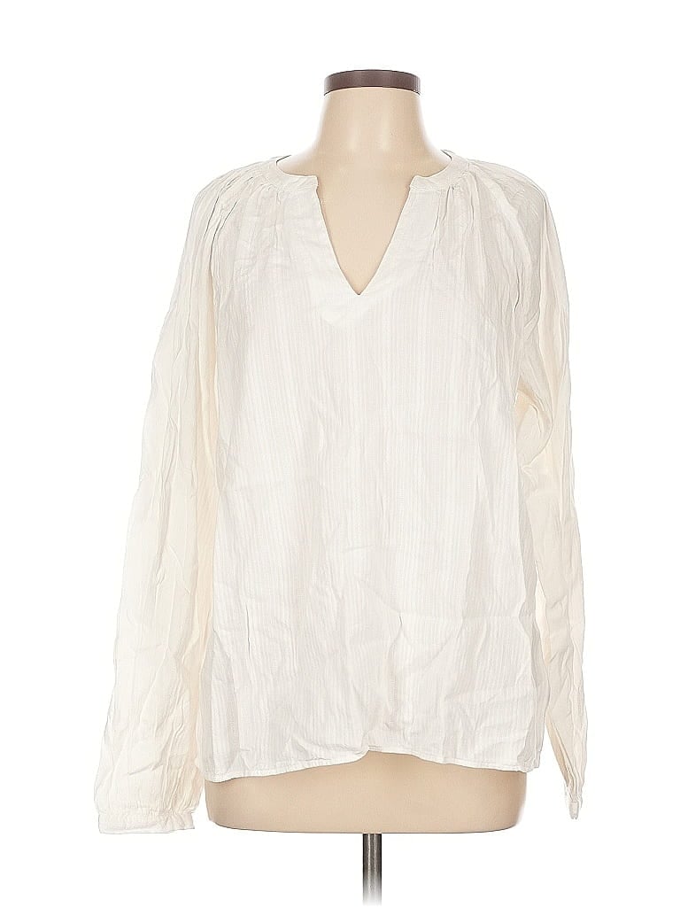 Old Navy Long Sleeve Blouse In Multi