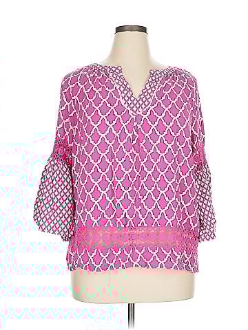 Crown & Ivy 3/4 Sleeve Blouse (view 1)