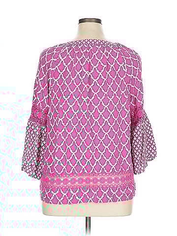 Crown & Ivy 3/4 Sleeve Blouse (view 2)