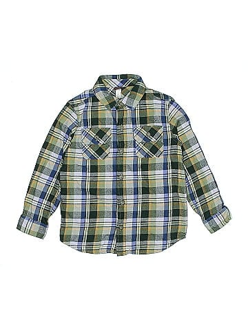 Tea Long Sleeve Button-Down Shirt (view 1)