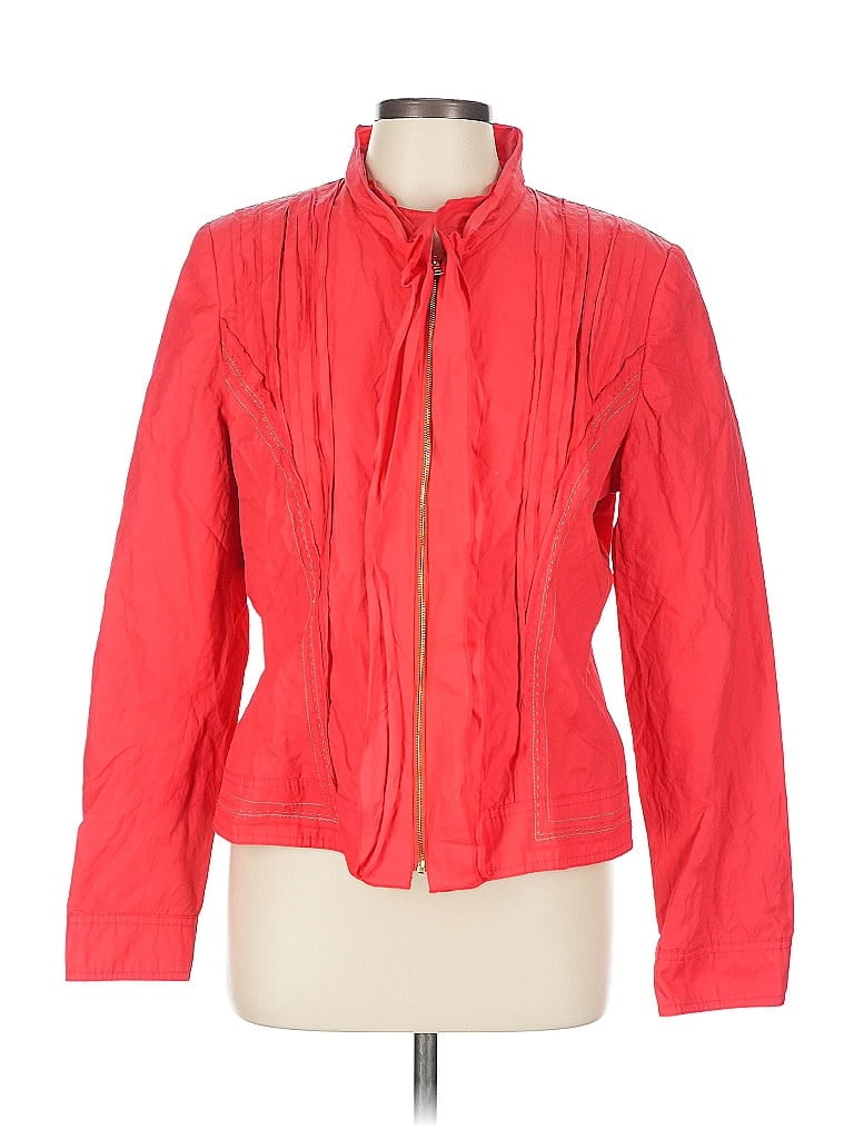 Pre-owned T Tahari Jacket In Red