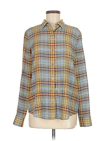 C. Wonder Long Sleeve Silk Top (view 1)