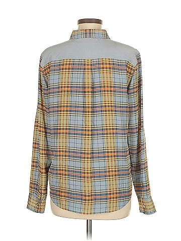 C. Wonder Long Sleeve Silk Top (view 2)