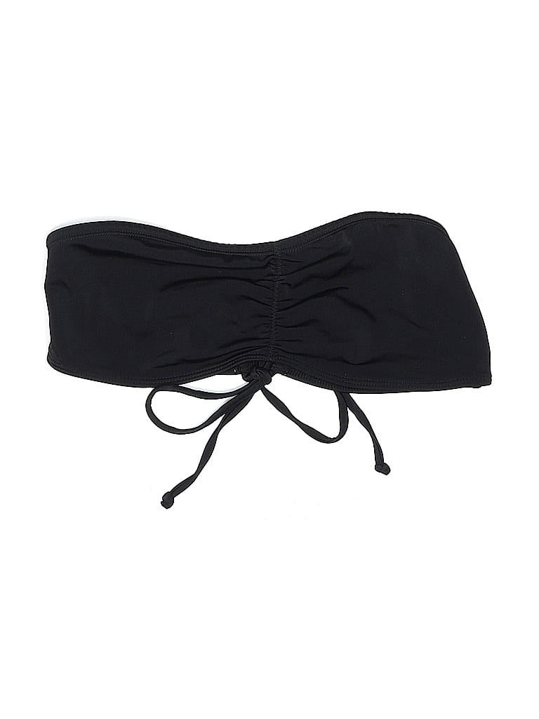 Click to view more detailed imagery on our partner's website Pre-owned Pacsun Swimsuit Top Black Solid Pattern Swimwear