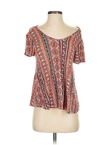 Pink Rose Short Sleeve T-Shirt (view 1)