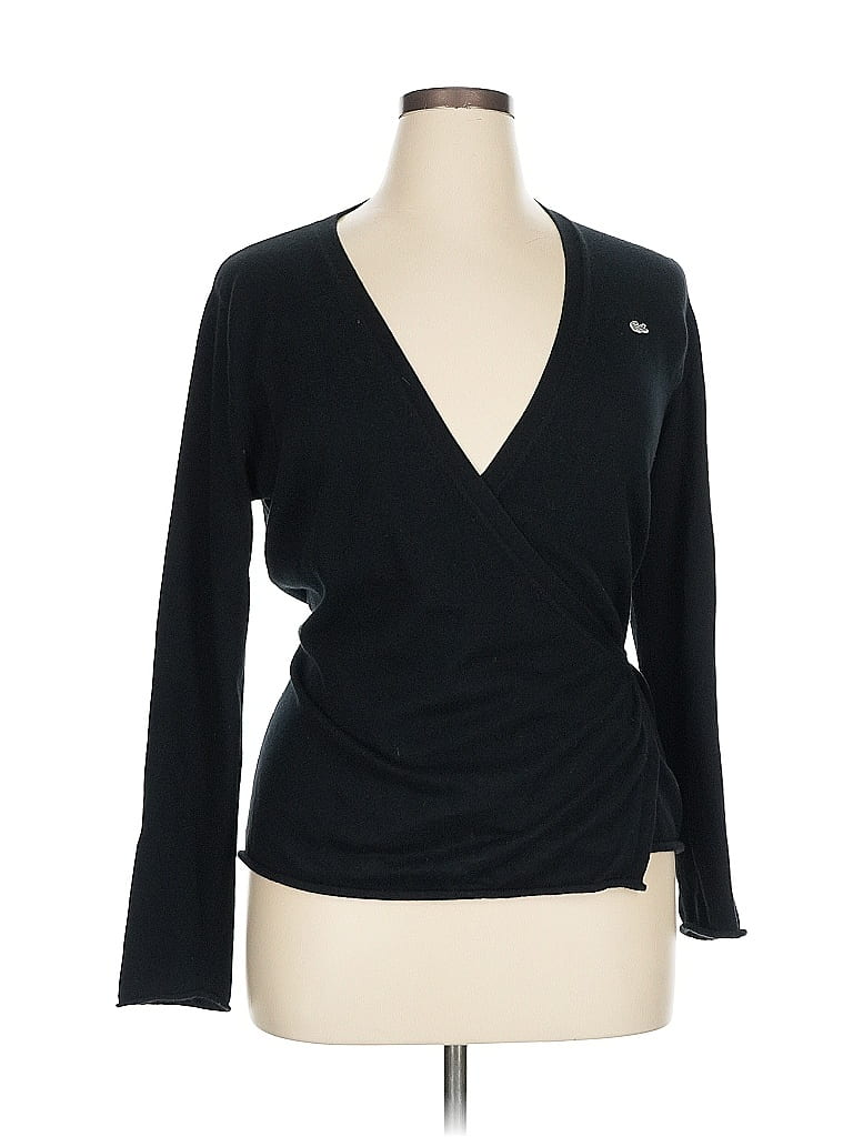 Lacoste Black Pullover Sweater Size EU 46 / US 16 - photo 1