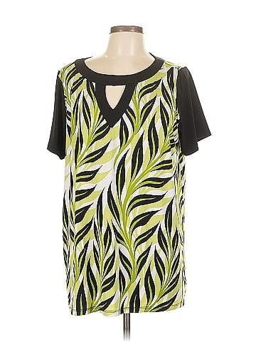 Bob Mackie Short Sleeve Top (view 1)