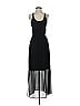 Dee Elle Solid Black Casual Dress Size 2 - photo 1