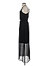 Dee Elle Solid Black Casual Dress Size 2 - photo 5