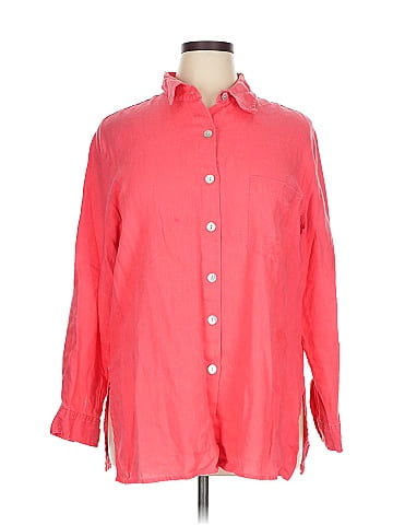 Chico's Design 3/4 Sleeve Button-Down Shirt (view 1)