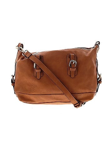 Urban Expressions Leather Shoulder Bag (view 1)