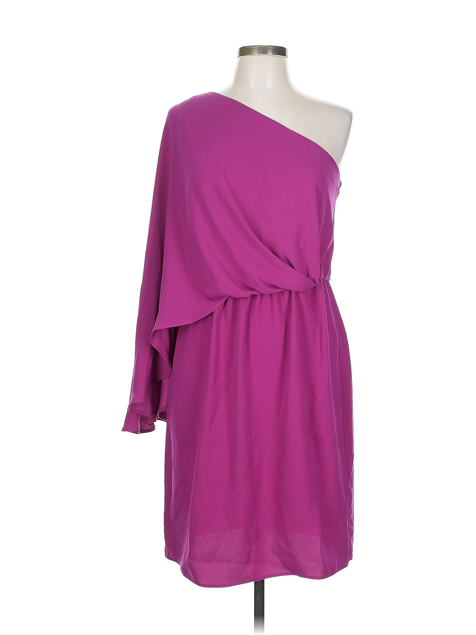 Trina Turk Solid Purple Cocktail Dress Size 10