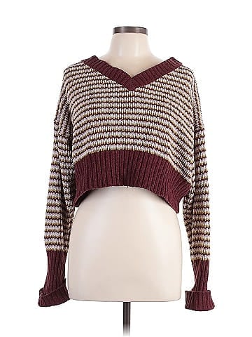 Pink Rose Pullover Sweater (view 1)