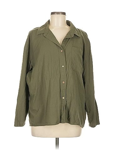 Ci Sono Long Sleeve Button-Down Shirt (view 1)