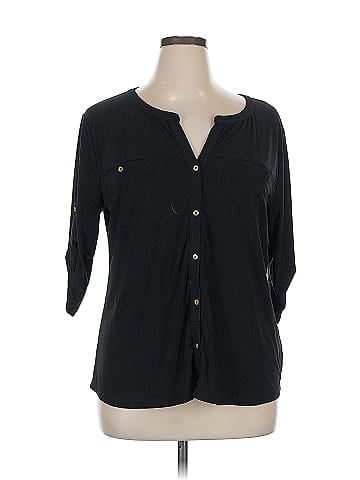 Ellen Tracy 3/4 Sleeve Blouse (view 1)