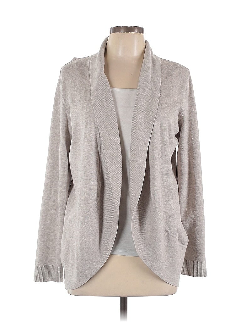 Pre-owned Verve Ami Cardigan Sweater In Gray